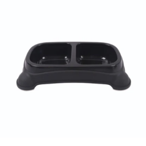 M-PETS Plastic Double Bowl - 2 X 400ml