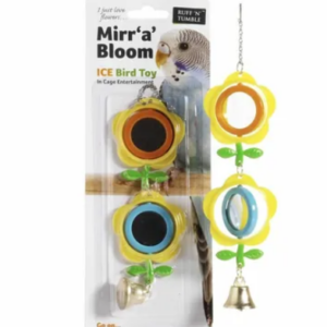 Mirr 'a' Bloom Hanging Bird Toy