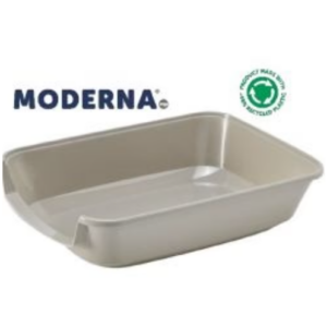Moderna Maryloo Cat Litter Tray Warm Grey