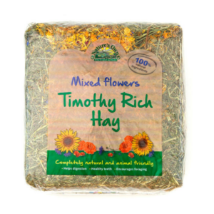 Natures Own Timothy Rich Hay with Mixed Flowers 1kg