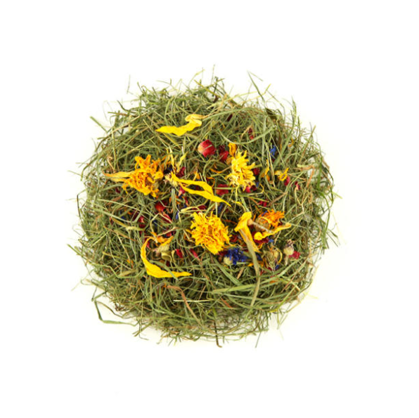 Natures Own Timothy Rich Hay with Mixed Flowers 1kg a
