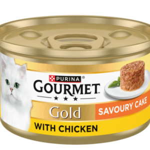 Purina Cat Gourmet Gold Savoury Cake Chicken in Gravy 85g
