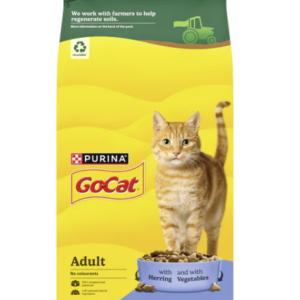 Purina Go-Cat Adult with Herring & Veg 2kg