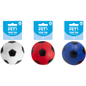 Squeaky Football Dog Toy