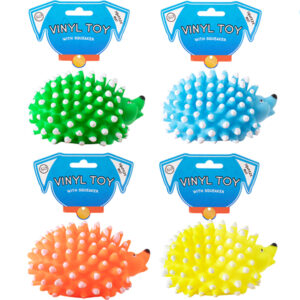 Squeaky Vinyl Hedgehog Toy for Dogs
