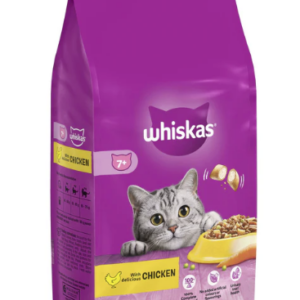 WHISKAS 7+ Senior Chicken Adult Dry Cat Food 1.9kg