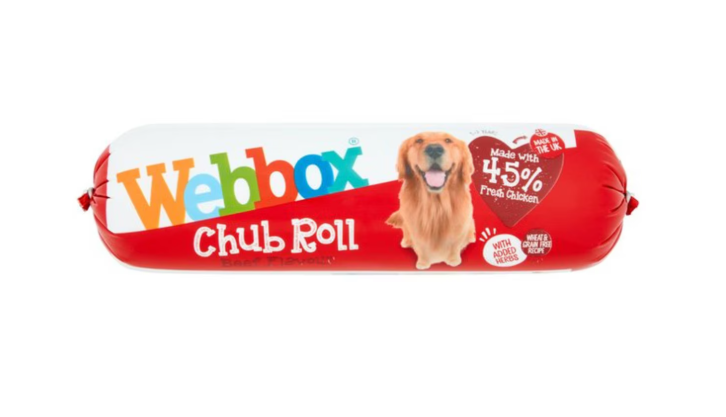 Webbox Chub Roll Beef 720g