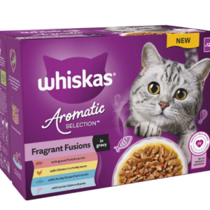Whiskas Aromatic Fragrant Fusions in Gravy 12x85g