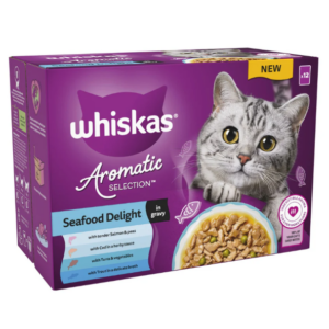Whiskas Aromatic Seafood Delight in Gravy 12x85g