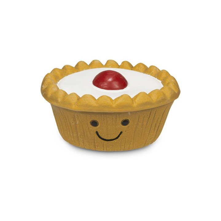 Petface Cherry Bakewell Latex Dog Toy