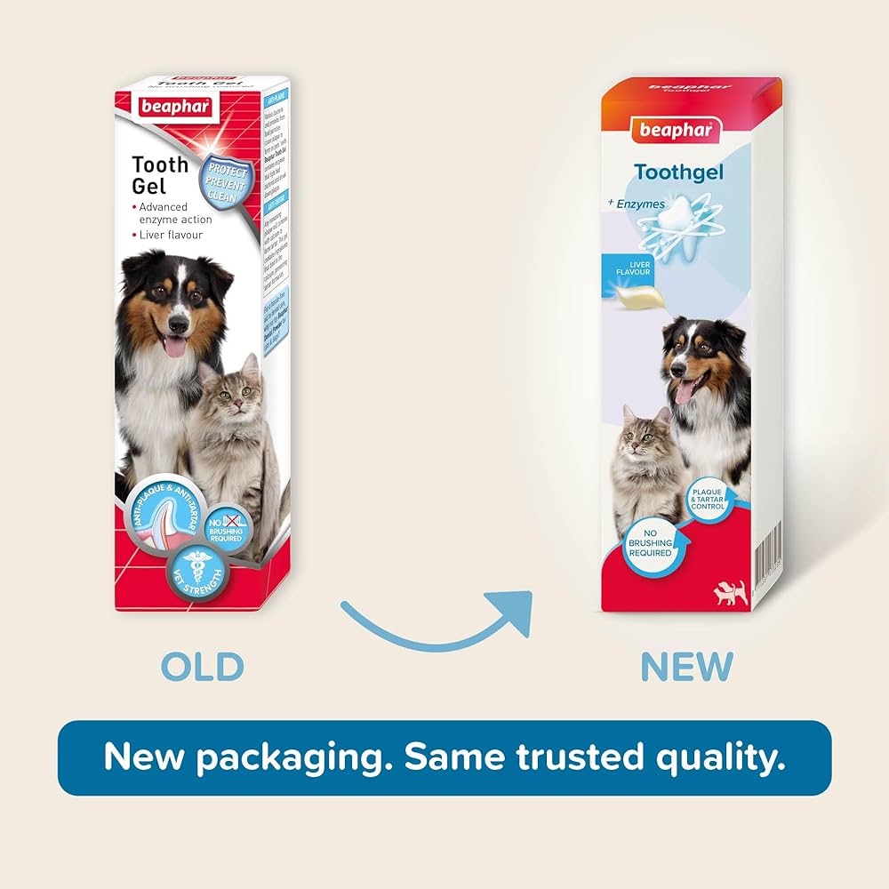 Beaphar Tooth Gel for Pets - Liver Flavour