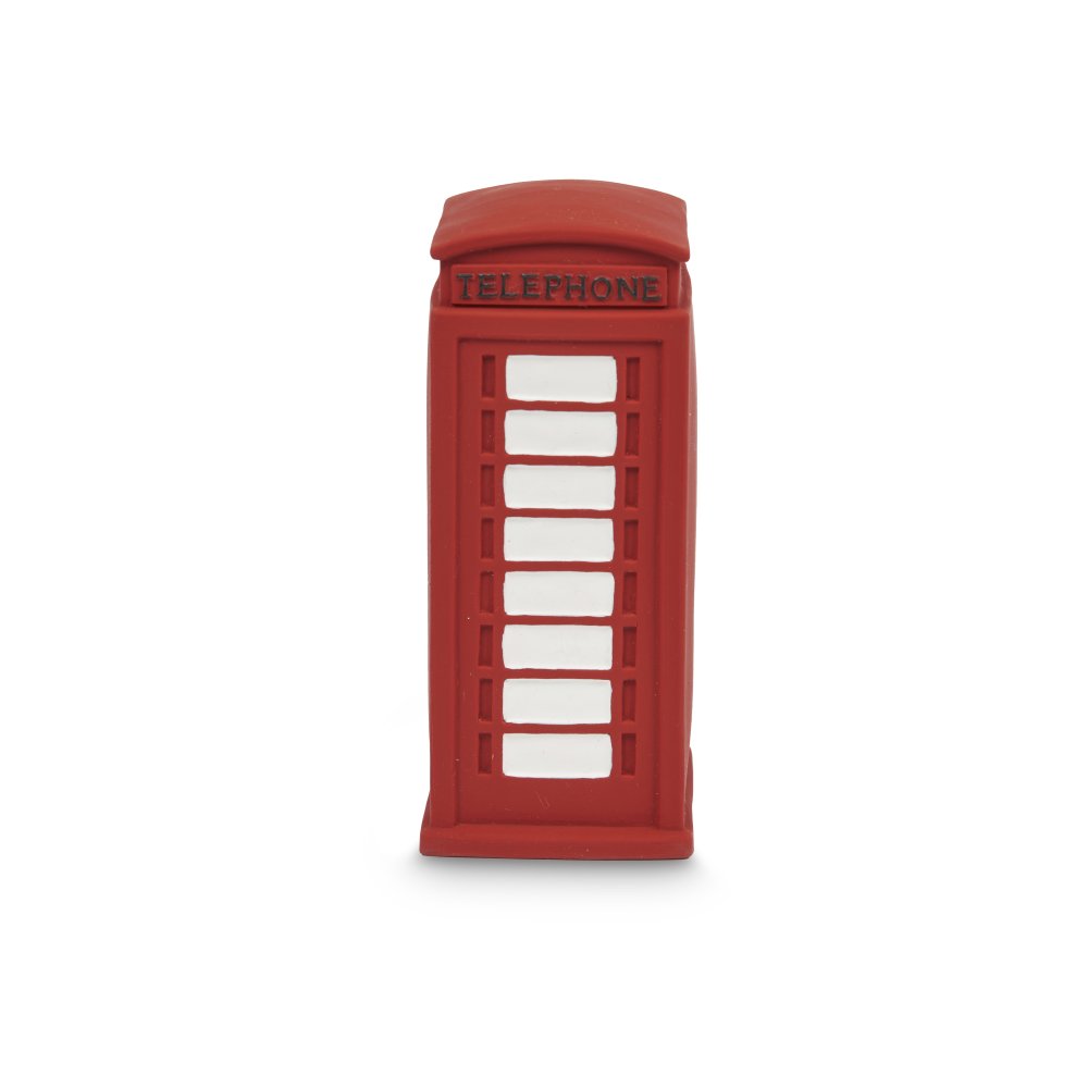 Petface Toby Telephone Box Squeaky Latex Toy