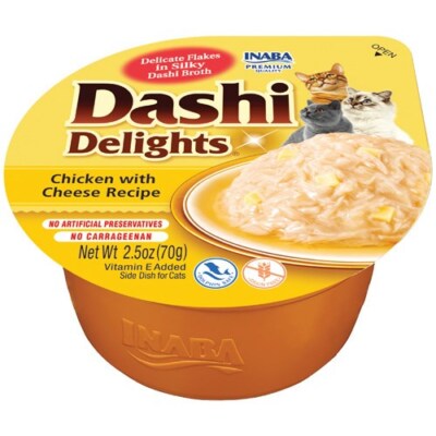Dashi Delights Chicken with Cheese 70g Pot