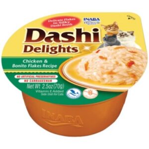 Dashi Delights Chicken & Bonito Flakes 70g Pot