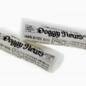 Classic Vinyl Dog Newspaper Toy 180mm