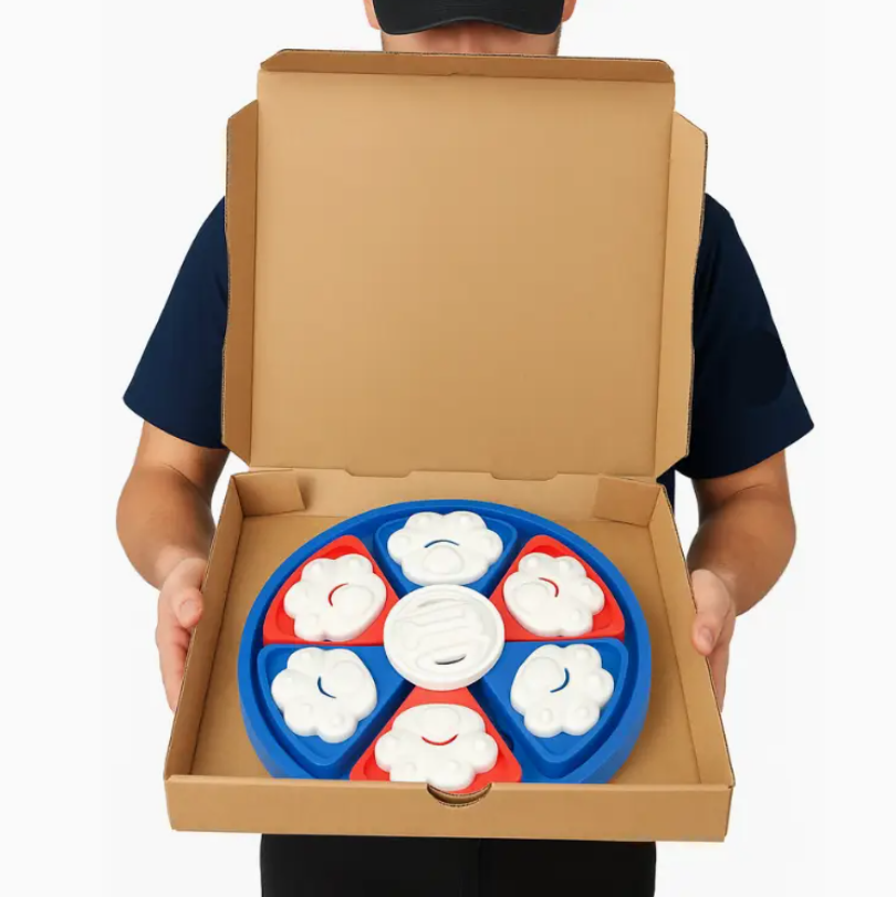 Pizza Puzzle Game for Dogs