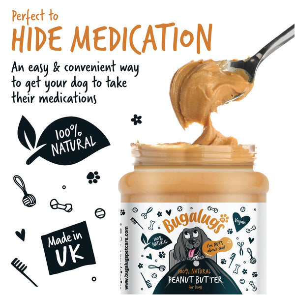 Bugalugs Peanut Butter for Dogs 340g - Image 3
