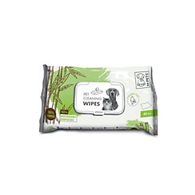 MPETS Bamboo Pet Cleaning Wipes