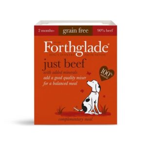 Forthglade Grain Free Just Beef Dog Food 395g