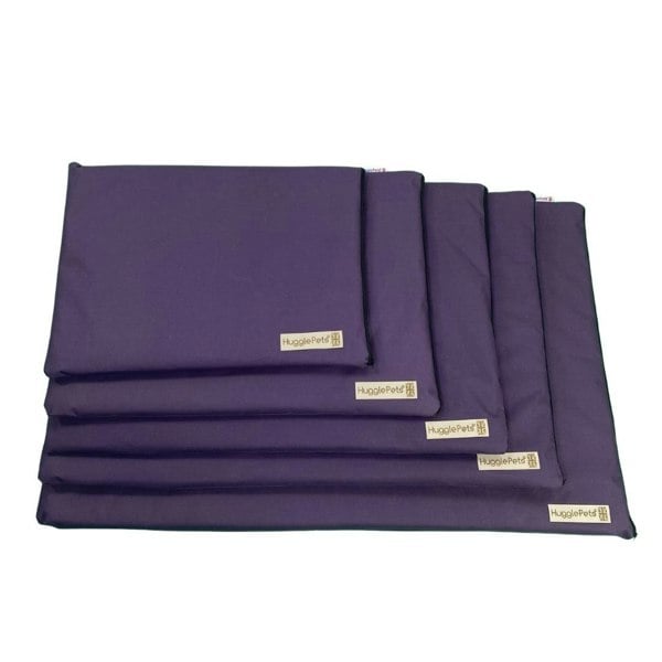 Hugglepets Purple Waterproof Dog Crate Mat - Medium - Image 3