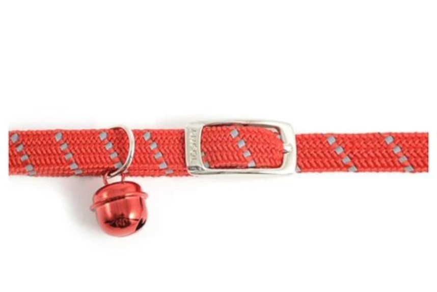 Ancol Red Elasticated Cat Collar