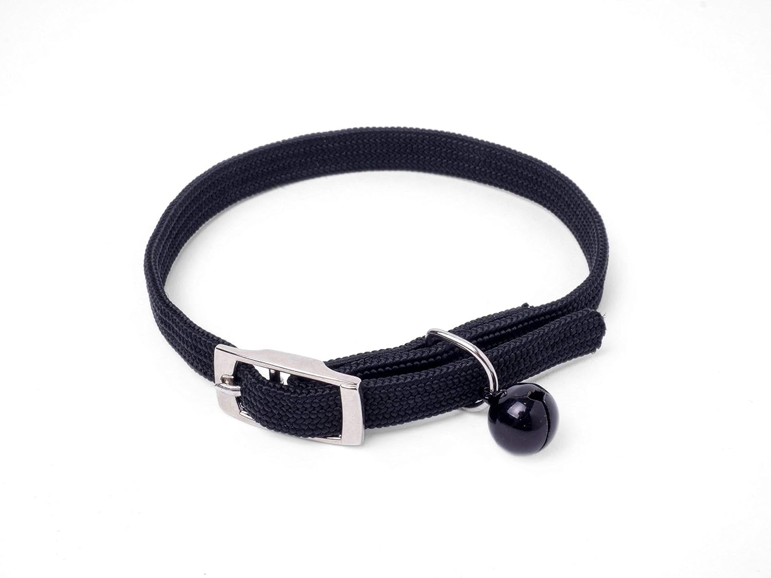 Petface Safety Elastic Cat Collar Black