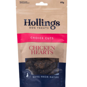 Hollings Chicken Hearts 60g