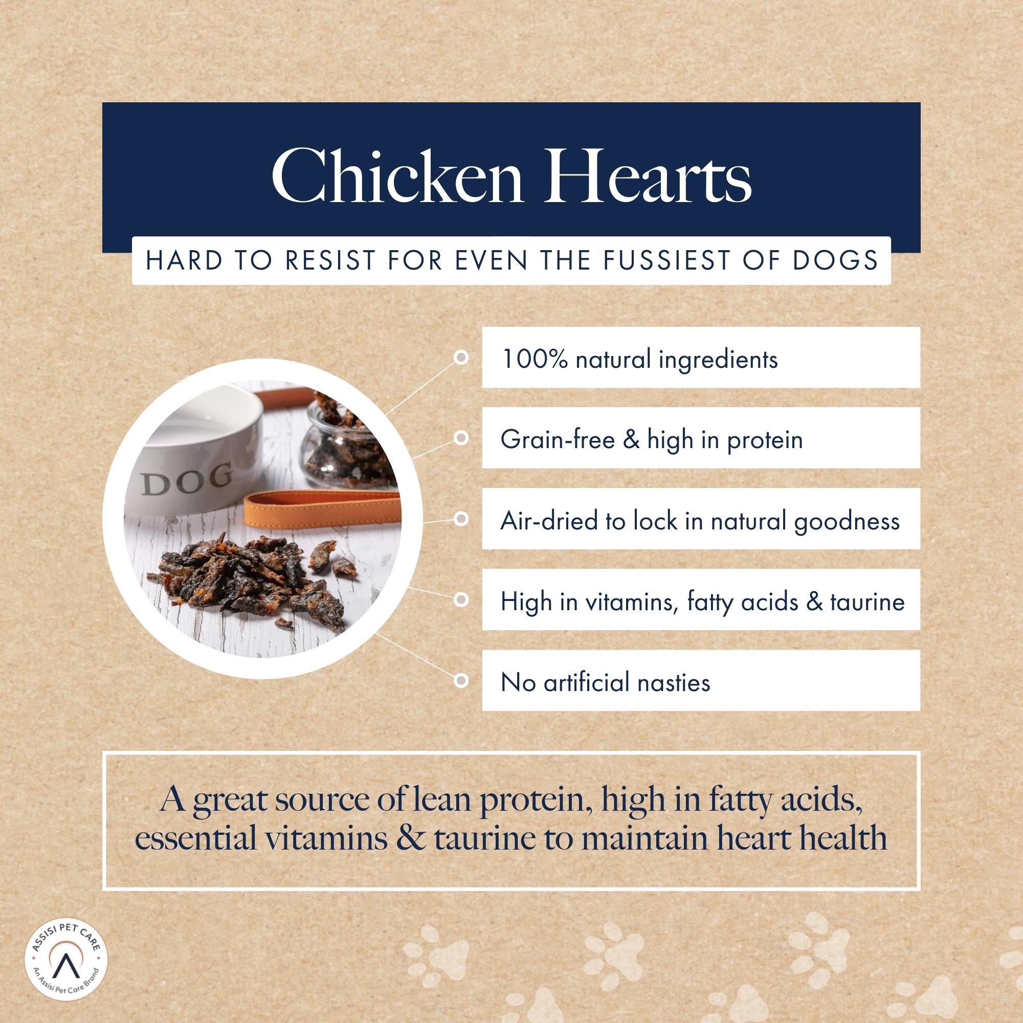 Hollings Chicken Hearts 60g - Image 2