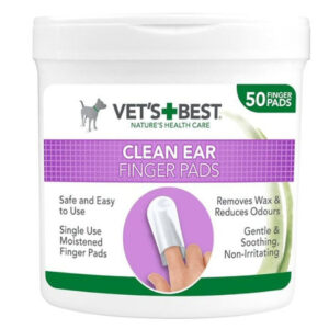 Vet's Best Clean Ear Finger Pads