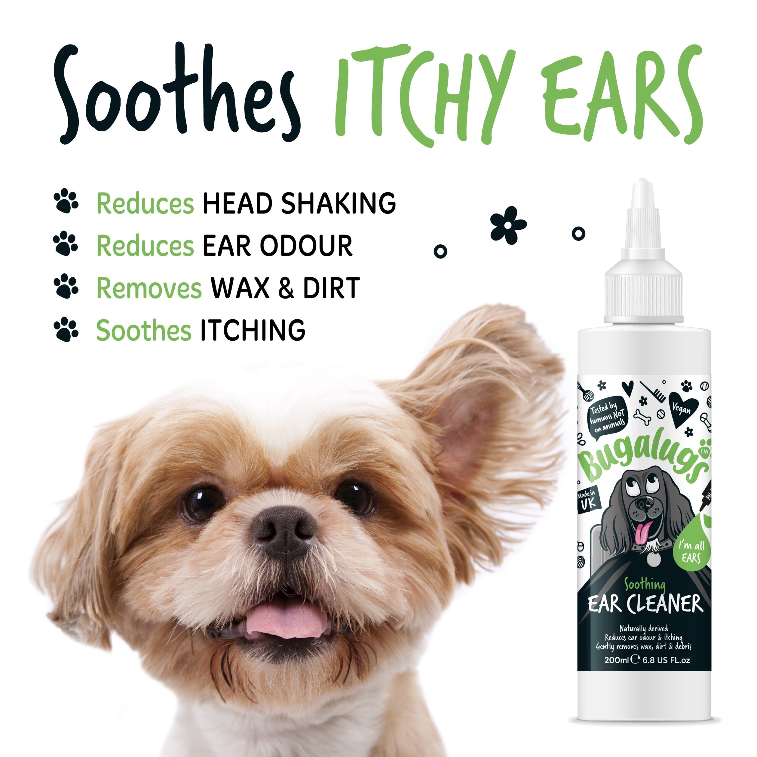 Bugalugs Soothing Ear Cleaner 200ml - Image 3