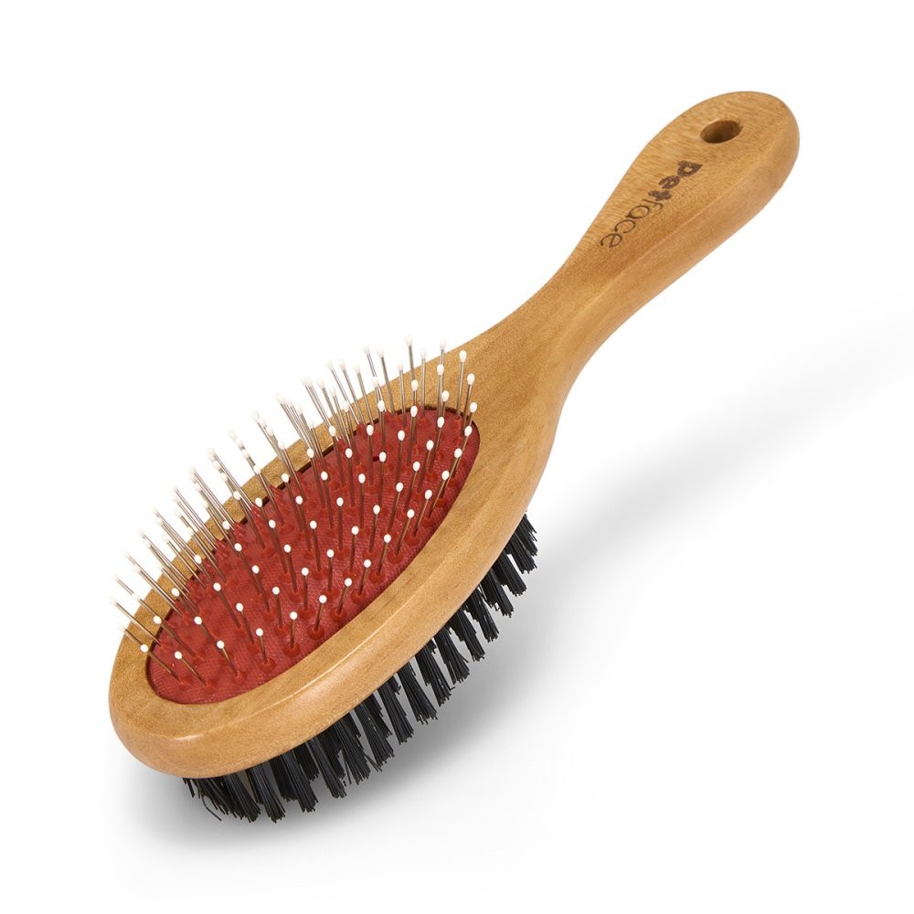 Petface Wooden Double Sided Brush - Large - Image 2