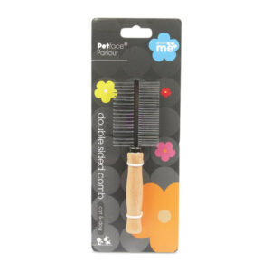 Petface Wooden Double Sided Comb