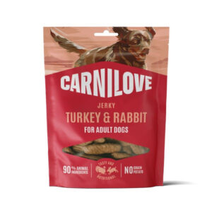 Carnilove Jerky Turkey & Rabbit Treats 100g