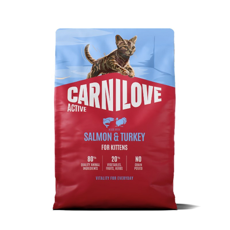 Carnilove Active Salmon & Turkey Kitten 400g