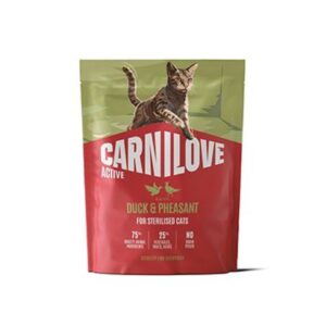 Carnilove Active Duck & Pheasant Sterilised Cat 400g