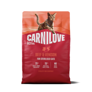 Carnilove Active Beef & Venison Sterilised Cat 400g
