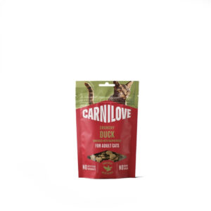 Carnilove Crunchy Duck with Raspberries Treats 50g