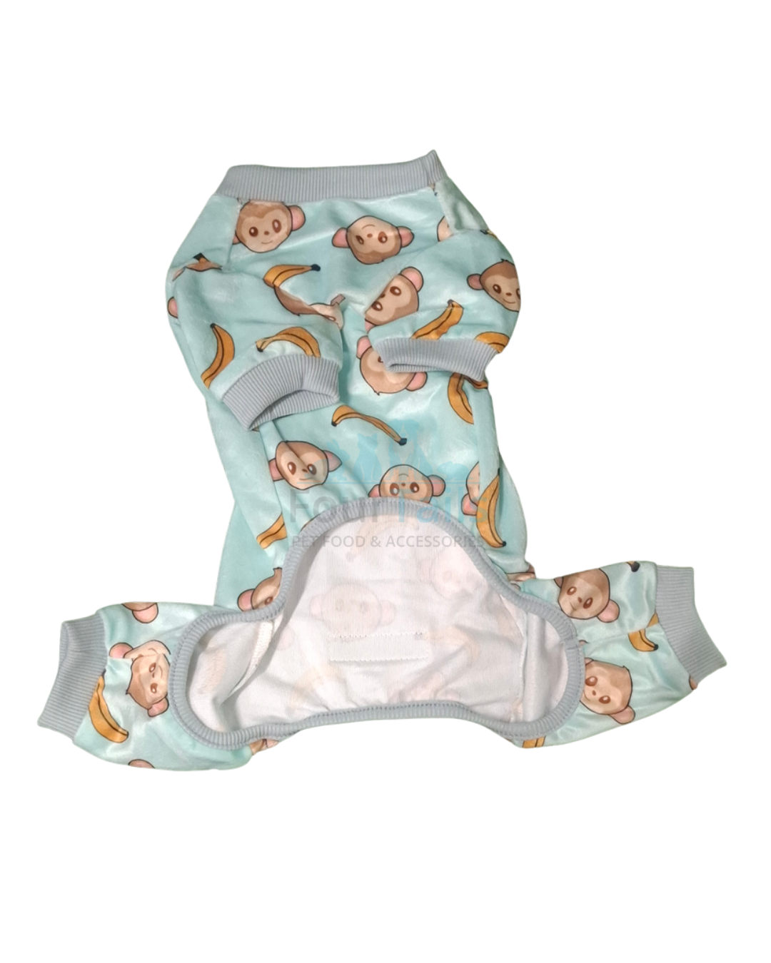 Baxta & Binx Monkey Pyjamas back