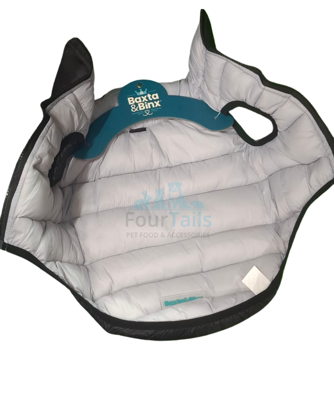 Baxta & Binx Ogden Reversible Puffa Black back