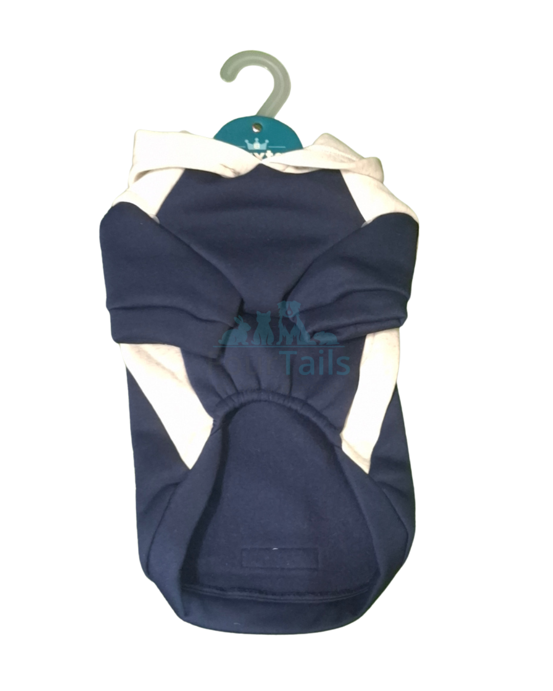 Baxta & Binx Two Tone Blue Hoodie back