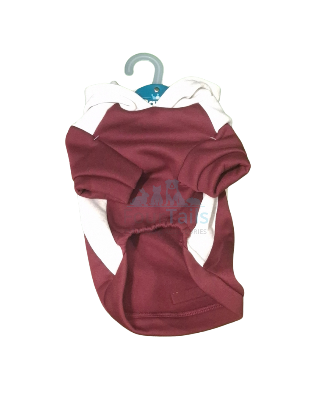 Baxta & Binx Two Tone Plum Hoodie back