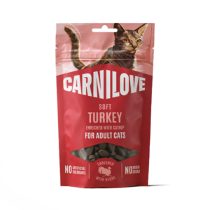 Carnilove Soft Turkey with Catnip Treats 50g